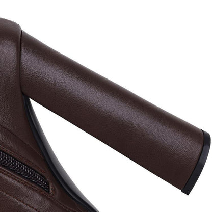 Bottes Plateforme à Talon Bloc