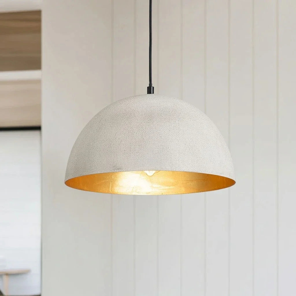 Industriële Oversized Metalen Koepel Hanglamp, 1 Licht