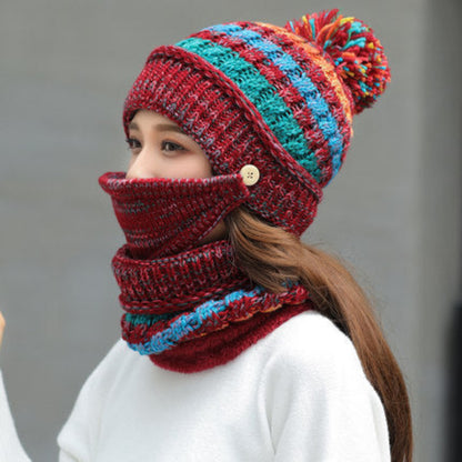 Chapeau Coréen Tricoté Hiver