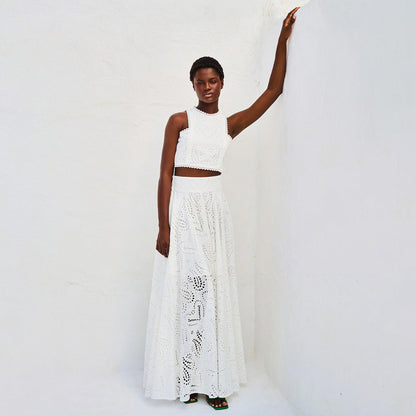 Ensemble Dentelle Brodée