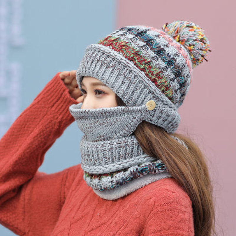 Chapeau Coréen Tricoté Hiver