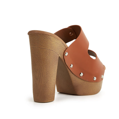 Sandales à plateforme à talons