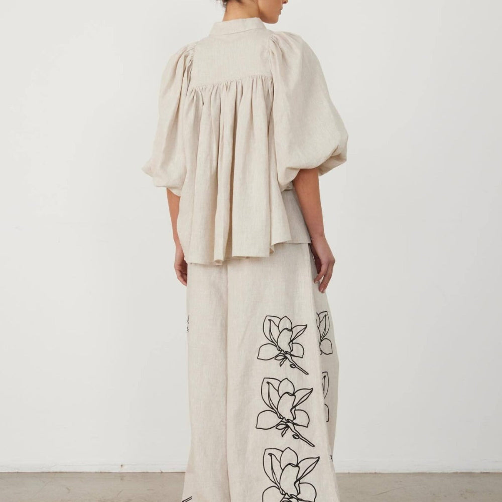 Ensemble Imprimé en Coton et Lin