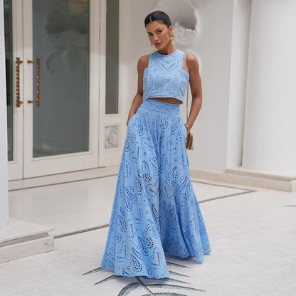 Ensemble Dentelle Brodée