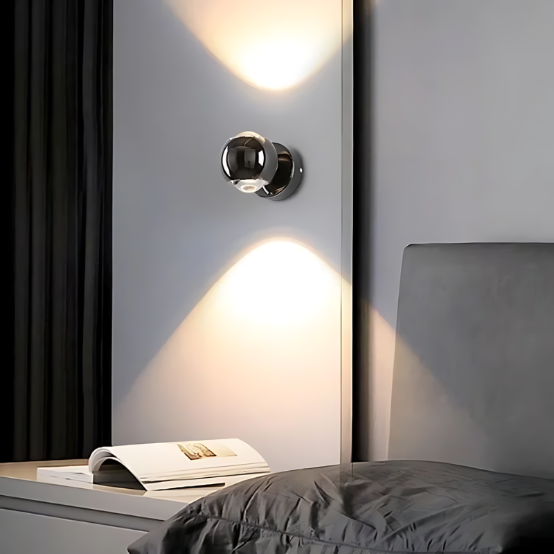 LumaAero 180-Graden Draaibare LED Wandlamp voor Woonkamer