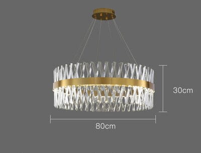 Aurelia Arany Keresztpántos Kristály Csillár Luxor Fénnyel