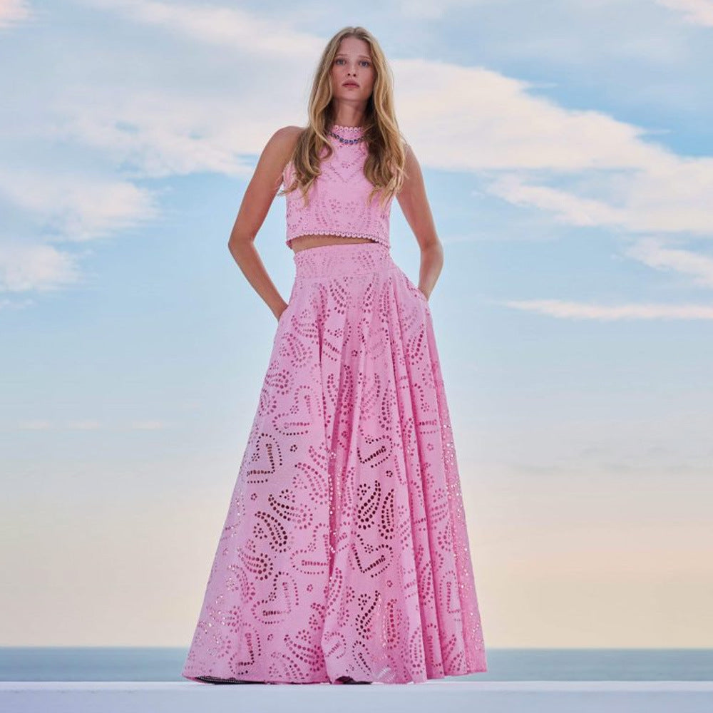 Ensemble Dentelle Brodée