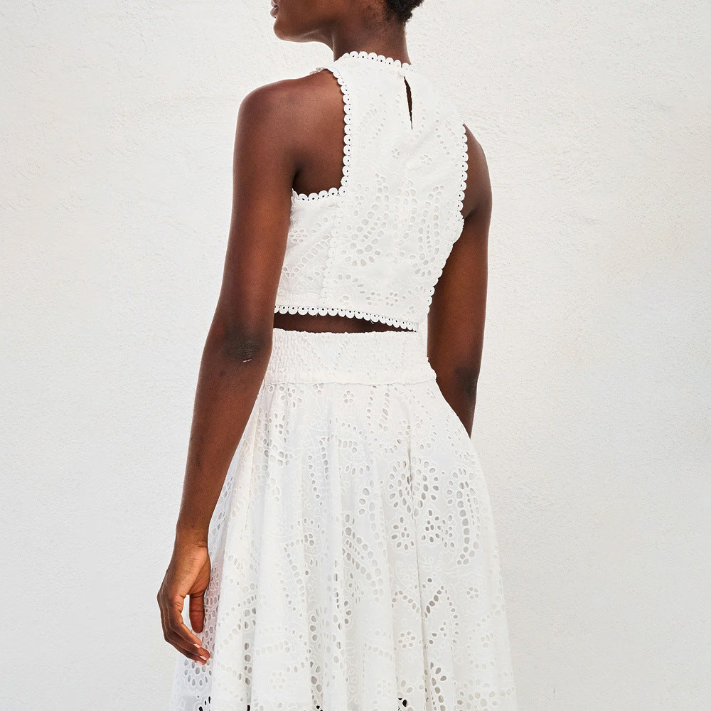 Ensemble Dentelle Brodée