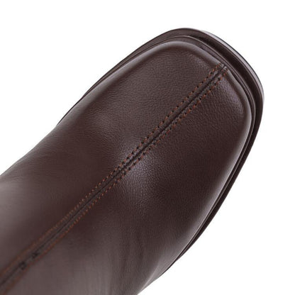 Bottes Plateforme à Talon Bloc