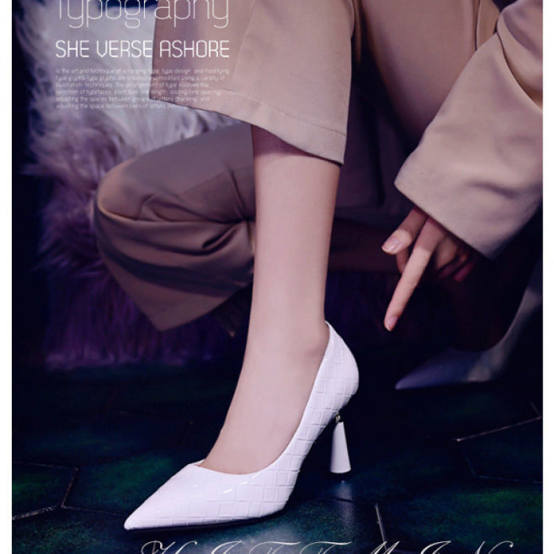 Escarpins Pointus à Talons Hauts