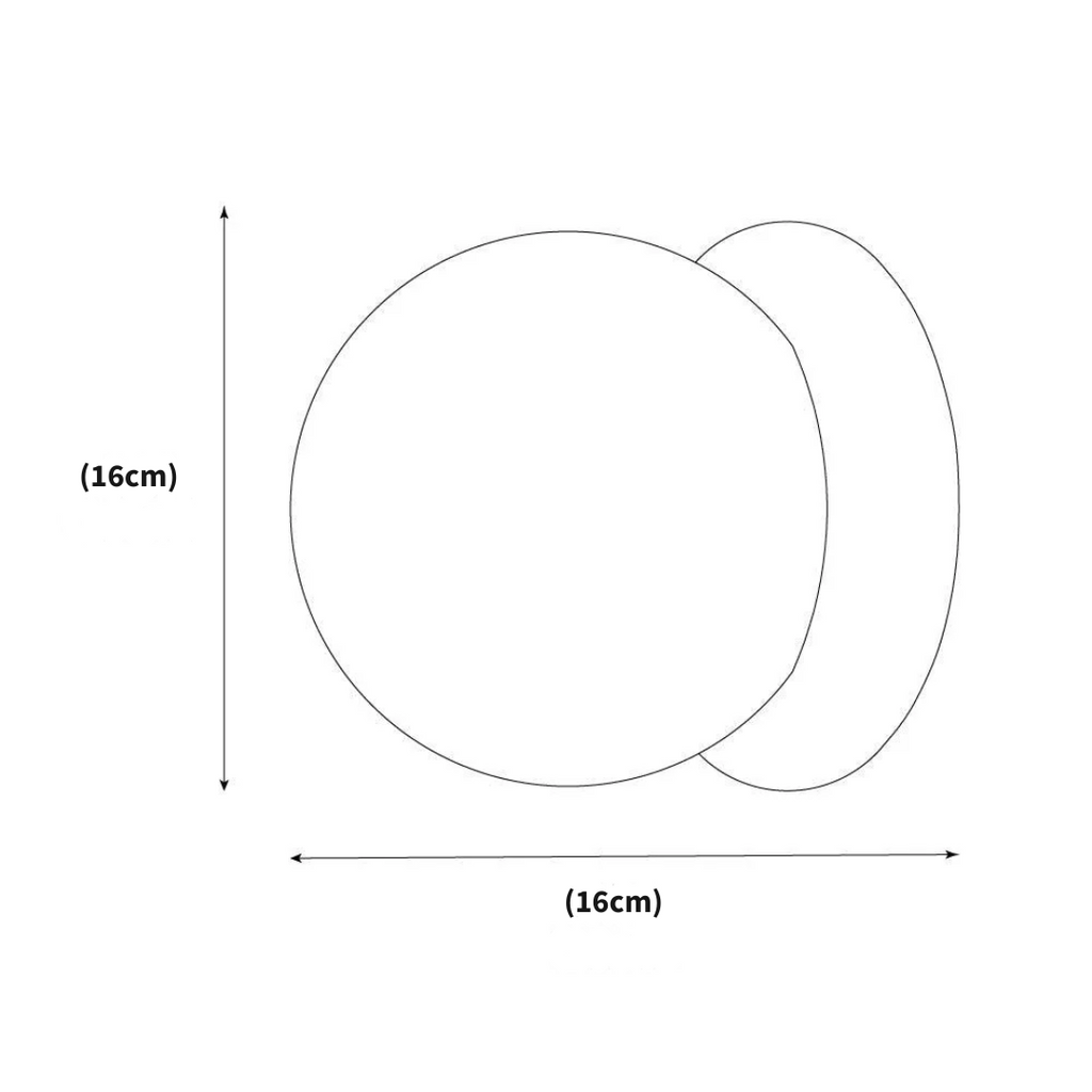 Verdantia vízálló travertin kültéri fali lámpa külső terekhez