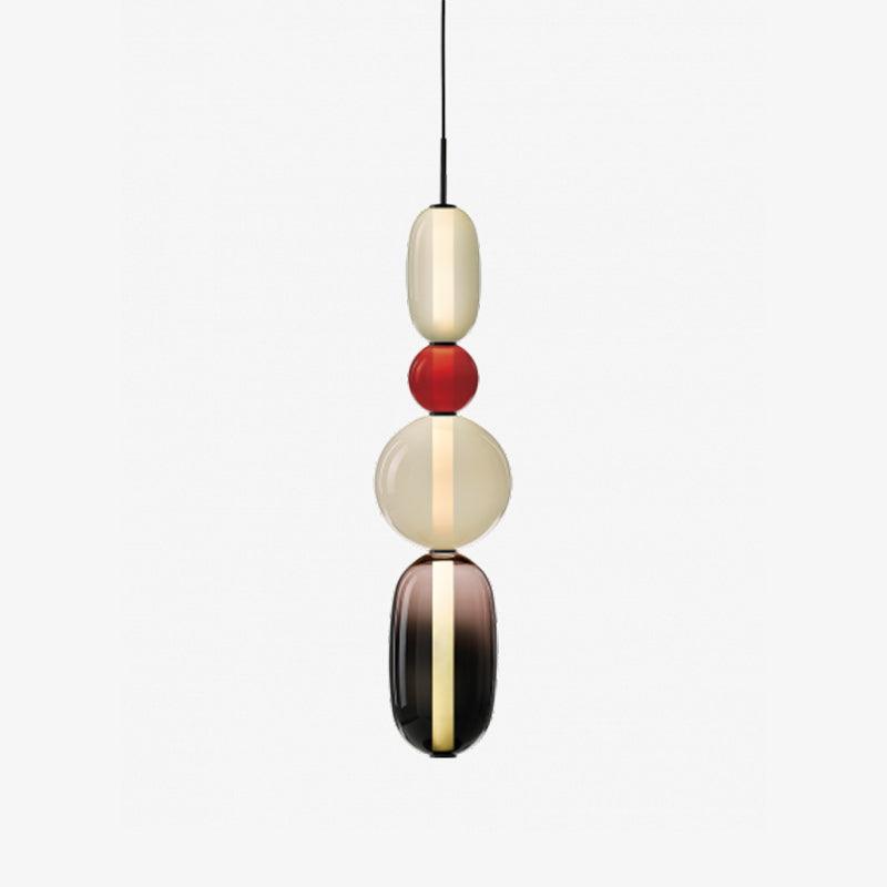 Colorful glass pendant lamp 11
