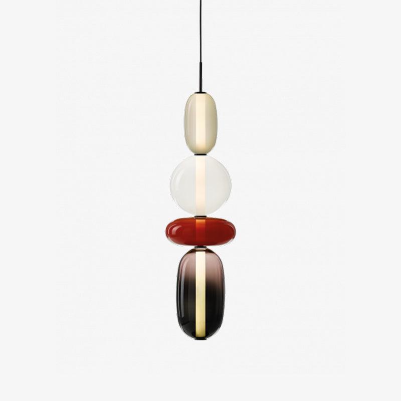 Colorful glass pendant lamp 15