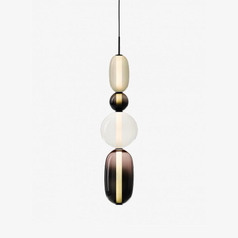 Colorful glass pendant lamp 20