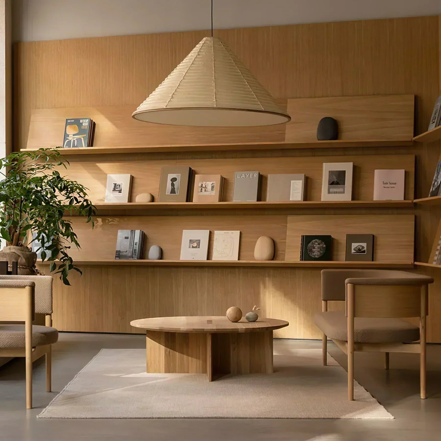 LumaCone Washi Hanglamp In Moderne Papieren Sfeerverlichting