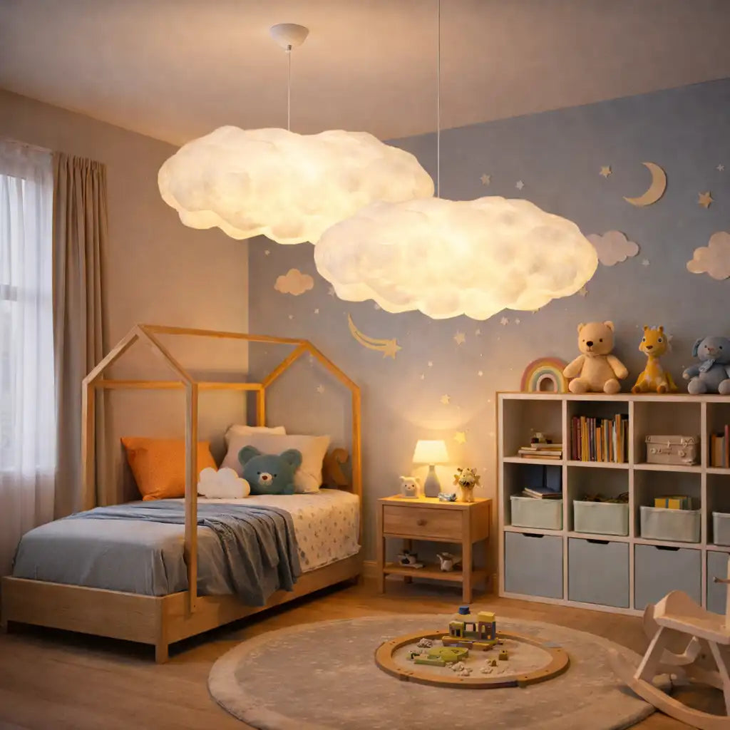 Hanglamp Floating Cloud voor moderne eetruimtes