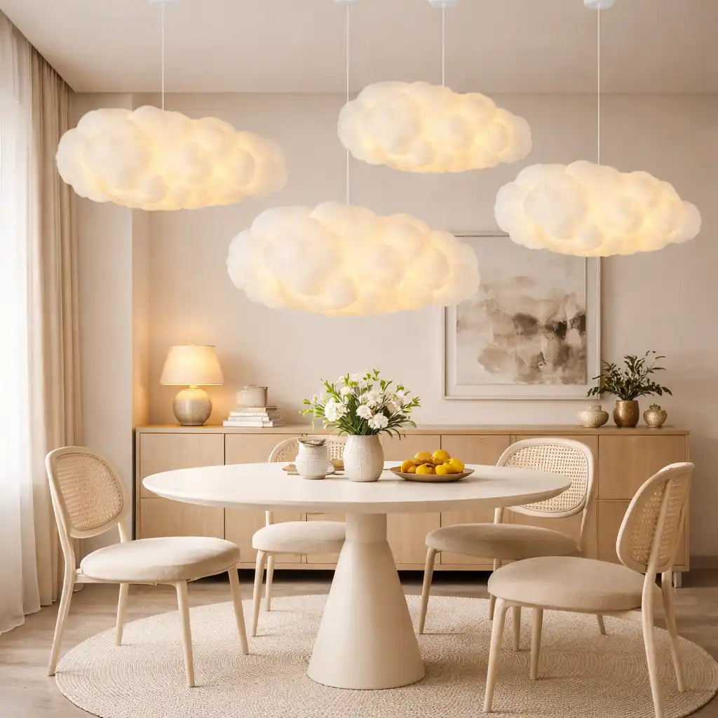 Hanglamp Floating Cloud voor moderne eetruimtes