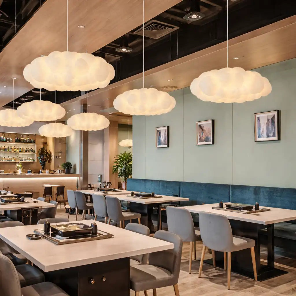 Hanglamp Floating Cloud voor moderne eetruimtes