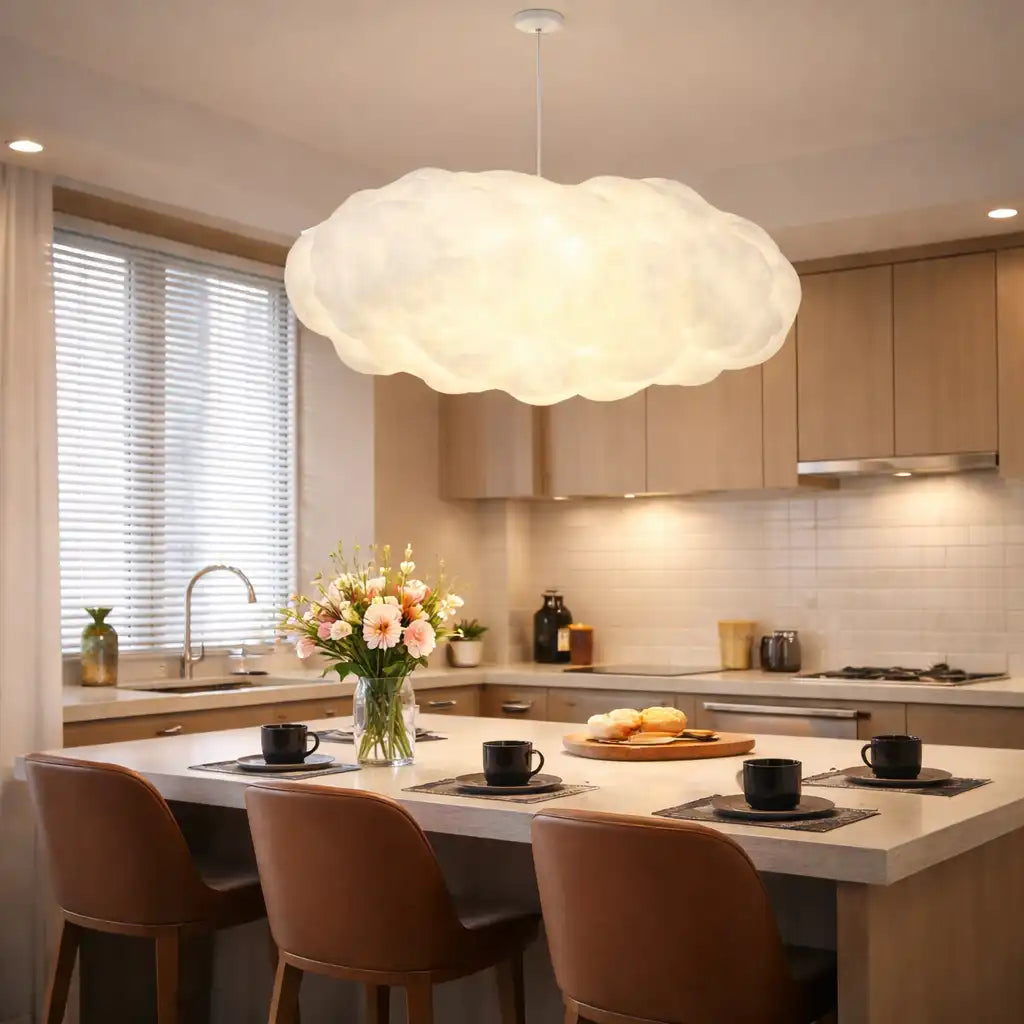 Hanglamp Floating Cloud voor moderne eetruimtes