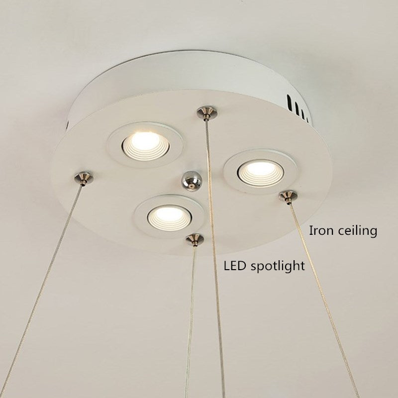 Aurora Feather északi stílusú függeszték nappalikba