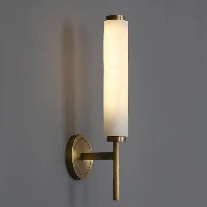 Aurelia Copper Marble Wall Light Modern Luxury Interiors