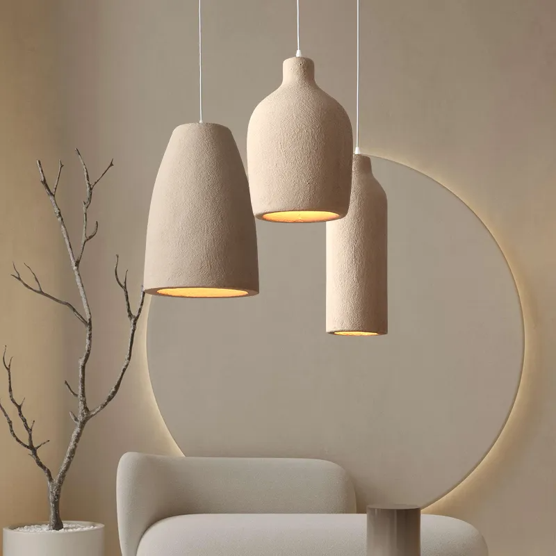 Aria Stone Pendant Light for Nordic Home Interiors