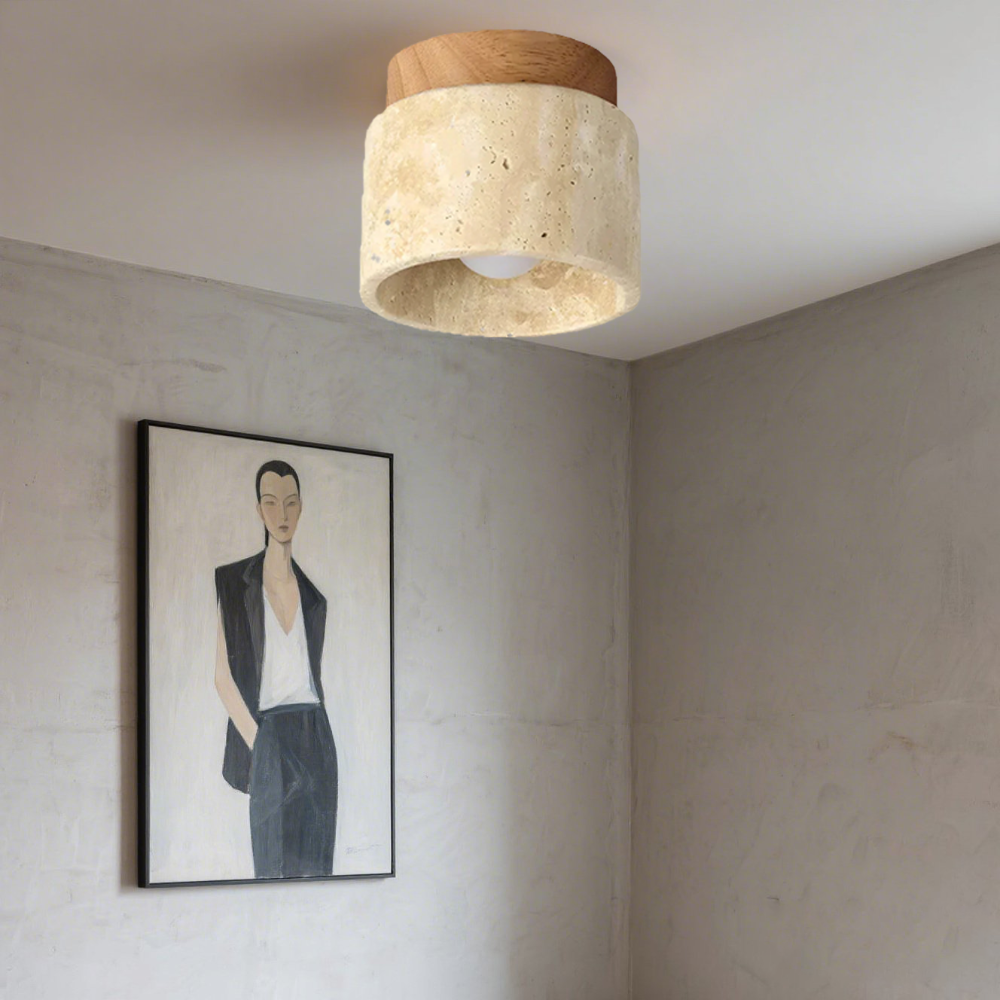 AuraNest mennyezeti lámpa modern krémszínű kivitel nappalikhoz