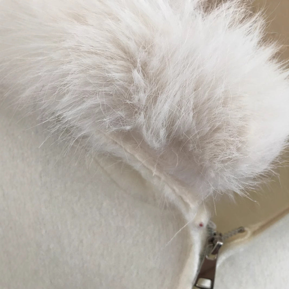 Cardigan Tricoté à Capuche