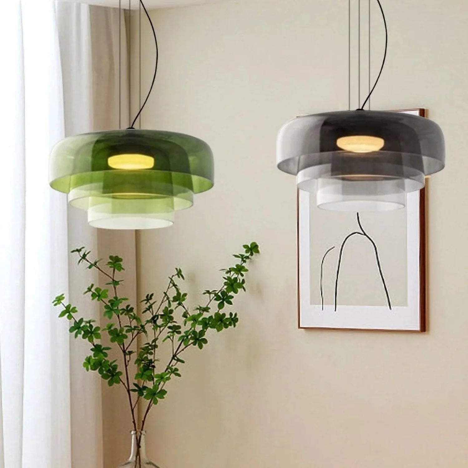 Elara Glass Pendant Light