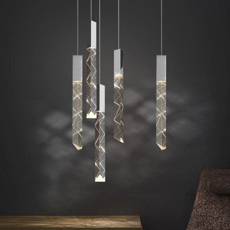 Aurelia Spiral Ceiling Light Elegant Loft Lamp for Hallways
