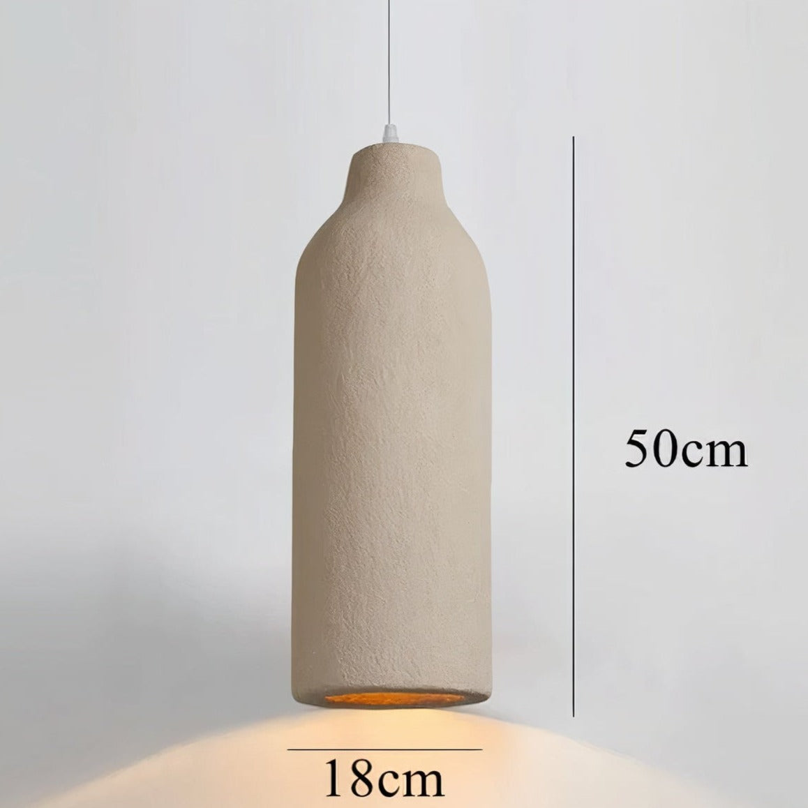 Aria Stone Pendant Light for Nordic Home Interiors