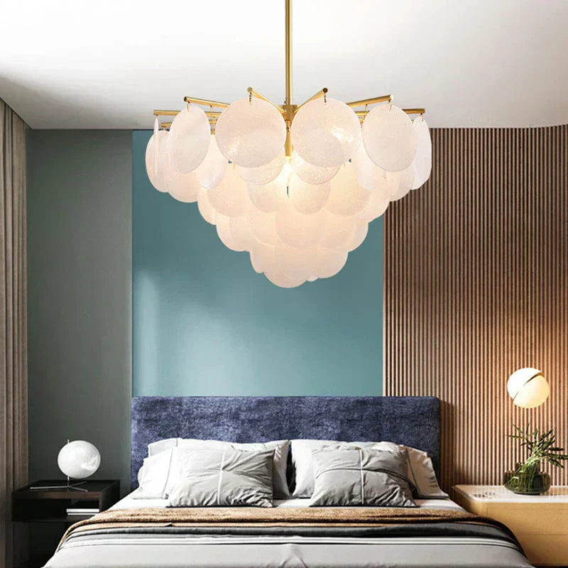 Lumenvale Eco-Friendly Frosted Glass Ceiling Pendant Lamp