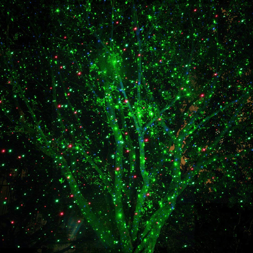 LumaNova élénk lézerprojektor kültéri dekorációhoz és bulikhoz