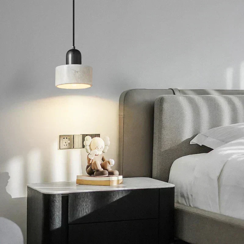 Alderfield Copper and Marble Pendant Light for Modern Rooms