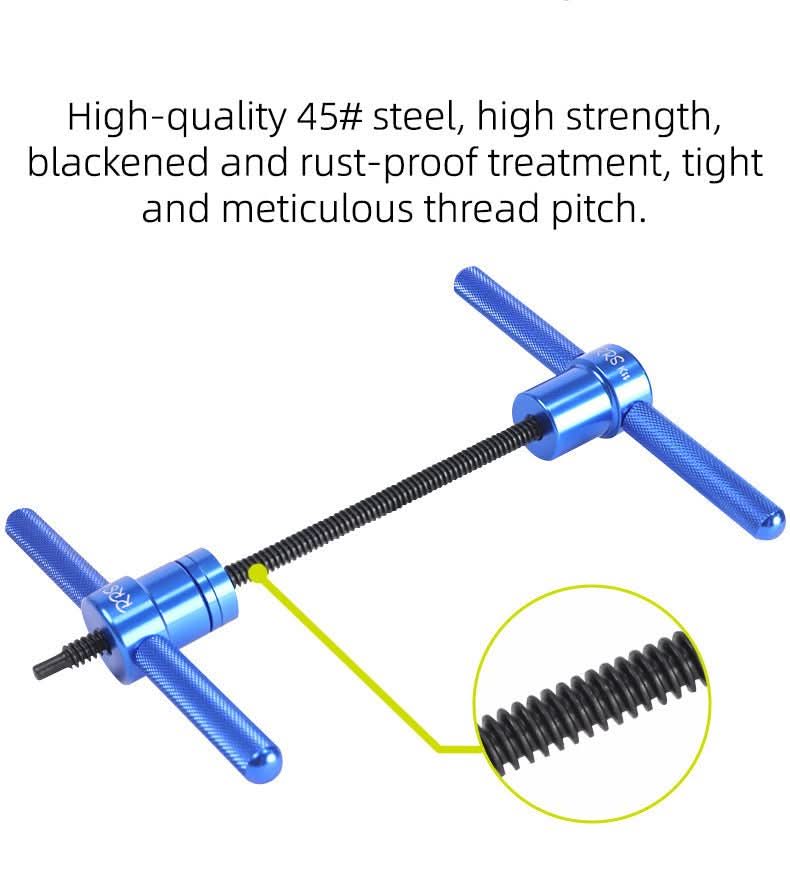 NovaForge csapágyprés szerszám kerékpárokhoz és középcsapágyakhoz, CNC alumínium