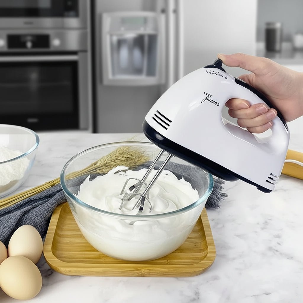 PulseCraft elektromos kézi mixer 7 sebességfokozattal