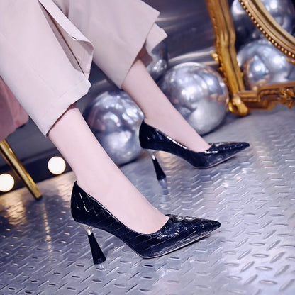 Escarpins Pointus à Talons Hauts