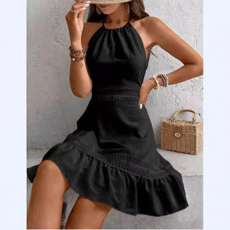 Mini Robe en Dentelle