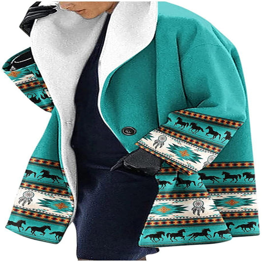 Manteau Mi-Long Décontracté à Capuche