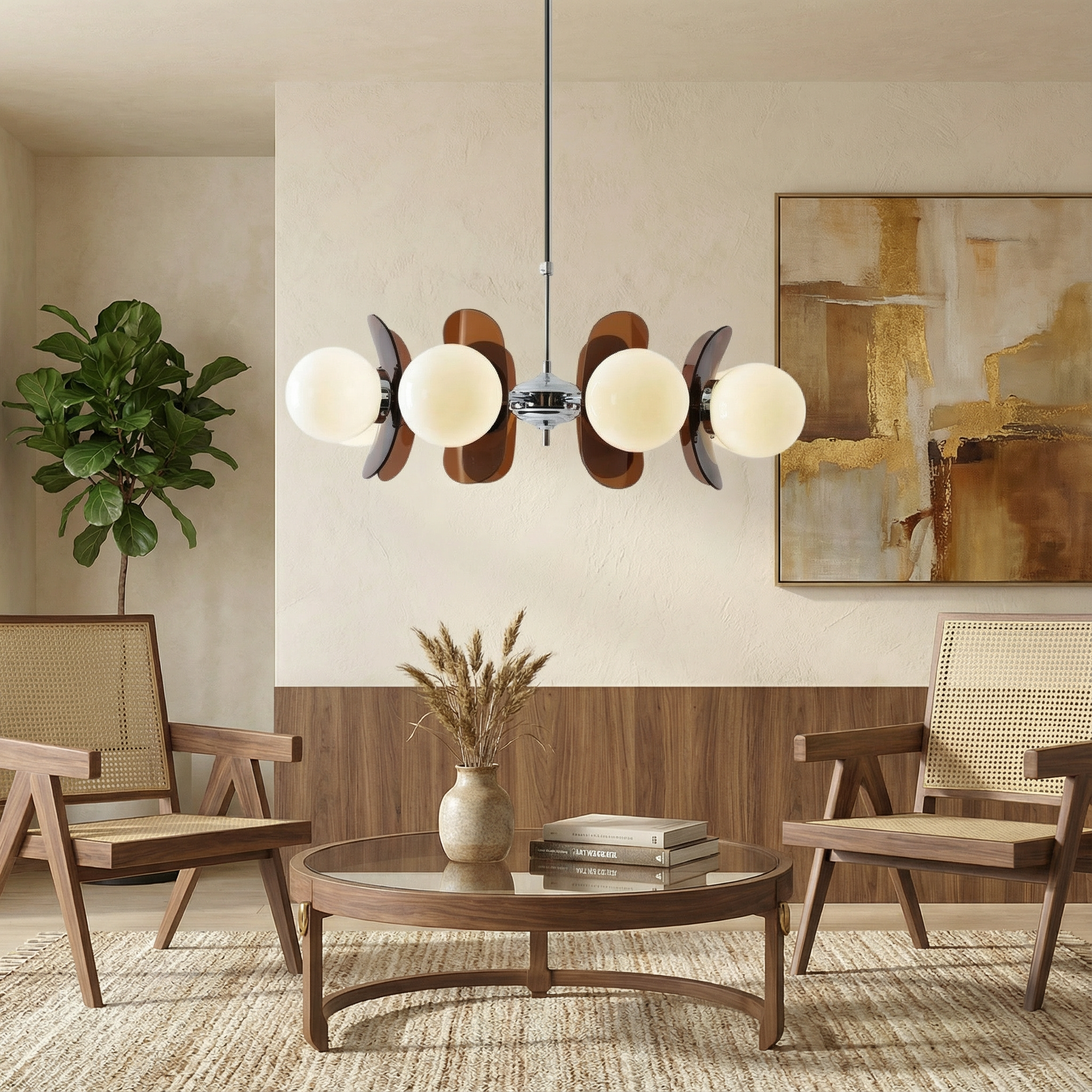 Astra Arc modern elegáns ötágú csillár világítótest