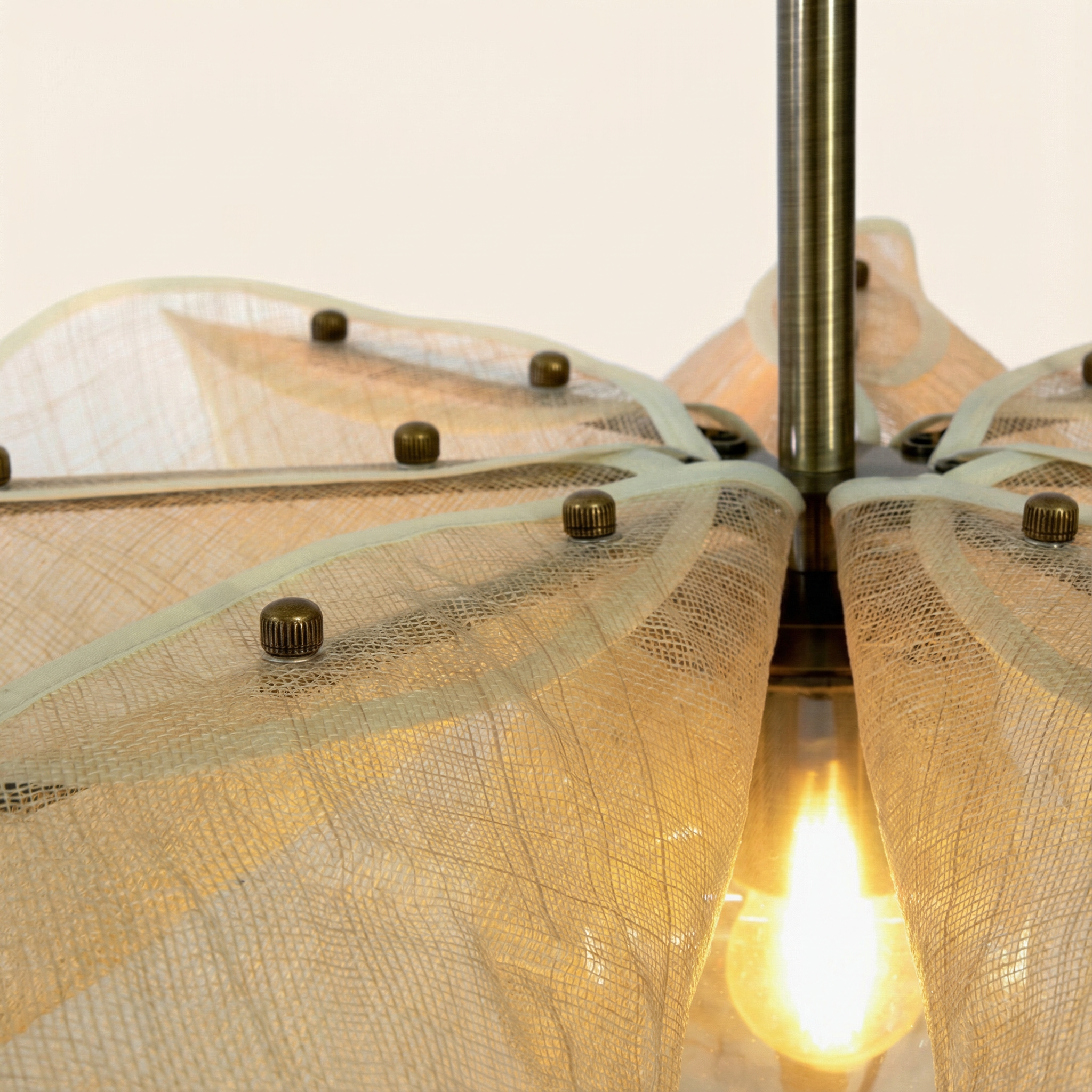 Aurelia elegáns nosztalgikus szövet függeszték lámpa