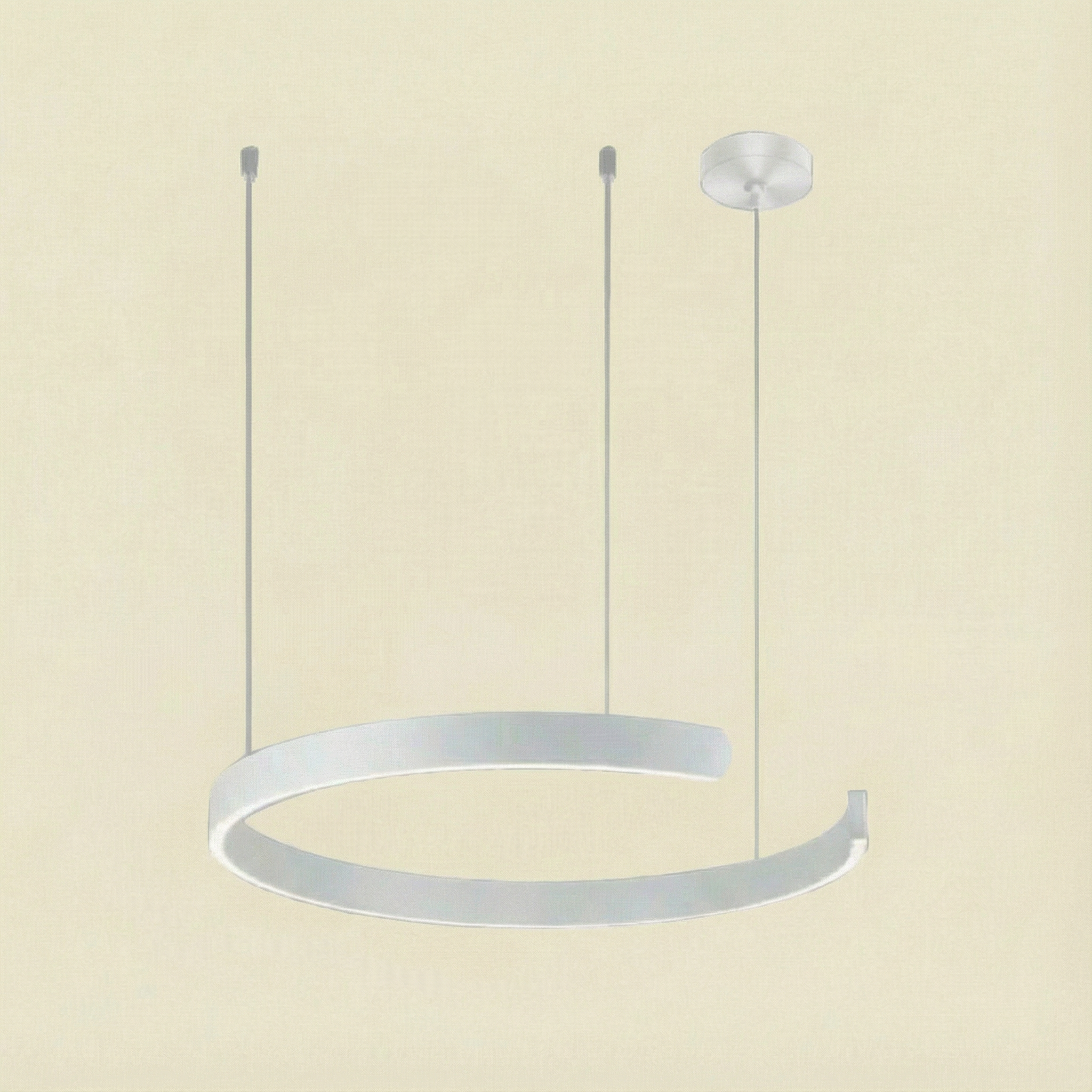 Luma Circle Hanglamp met Minimalistisch LED-ontwerp