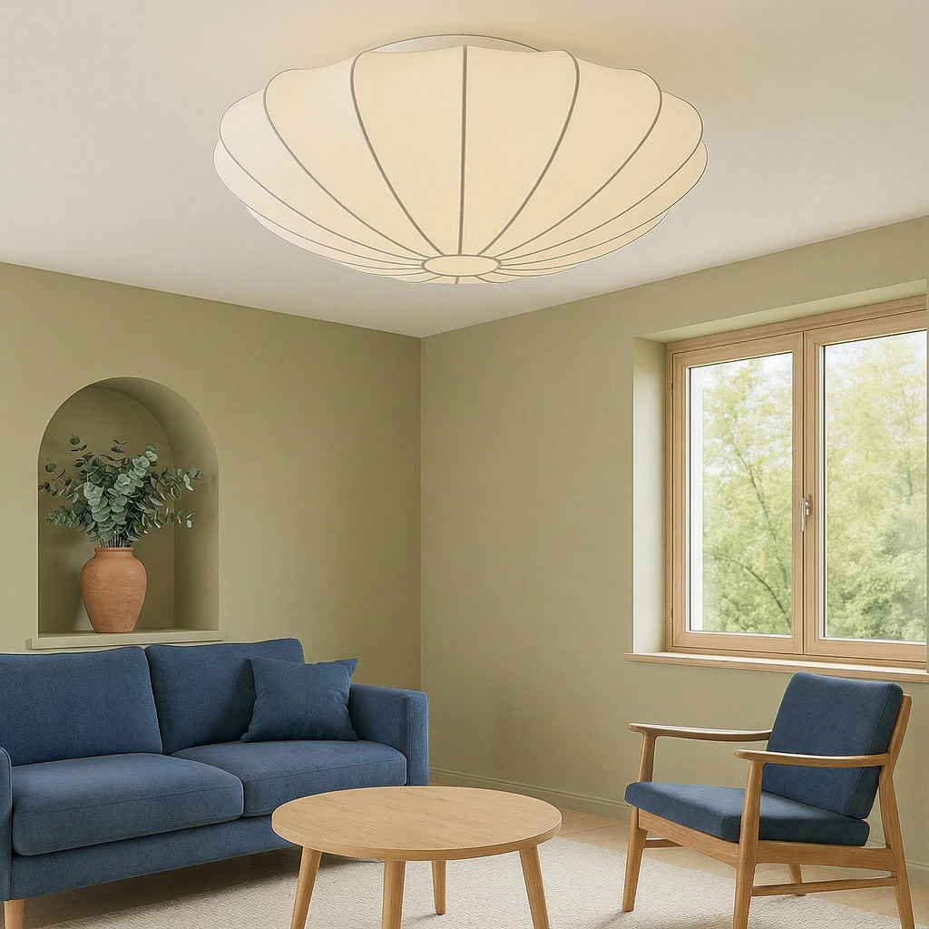 AureaLux Elegant Modern Minimalist Flush Mount Ceiling Light Fixture