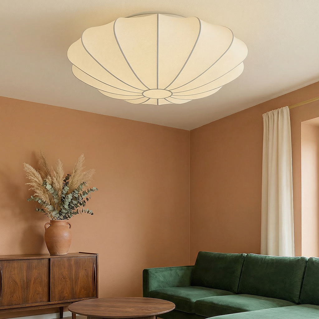AureaLux Elegant Modern Minimalist Flush Mount Ceiling Light Fixture