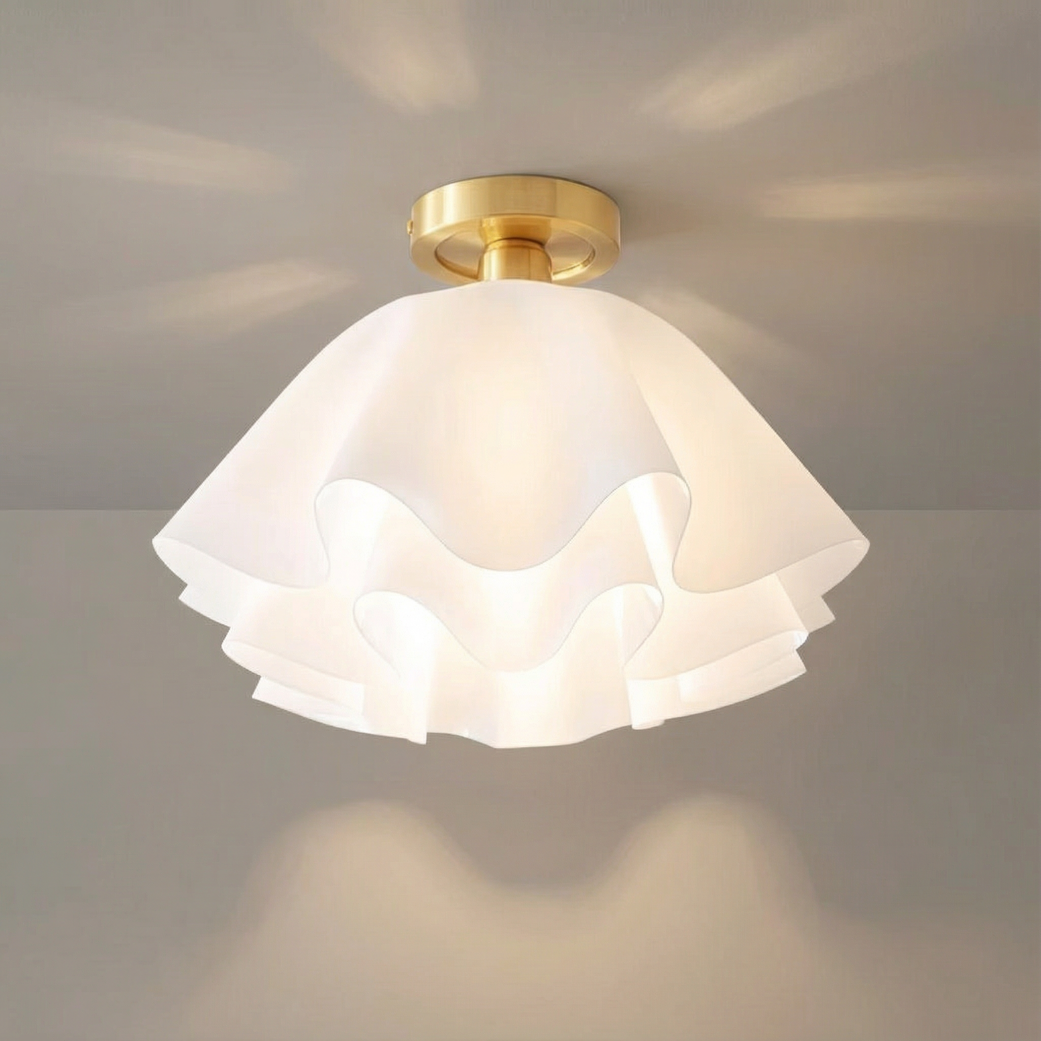 Elegant NovaLux Modern LED Flush Mount Ceiling Light Fixture