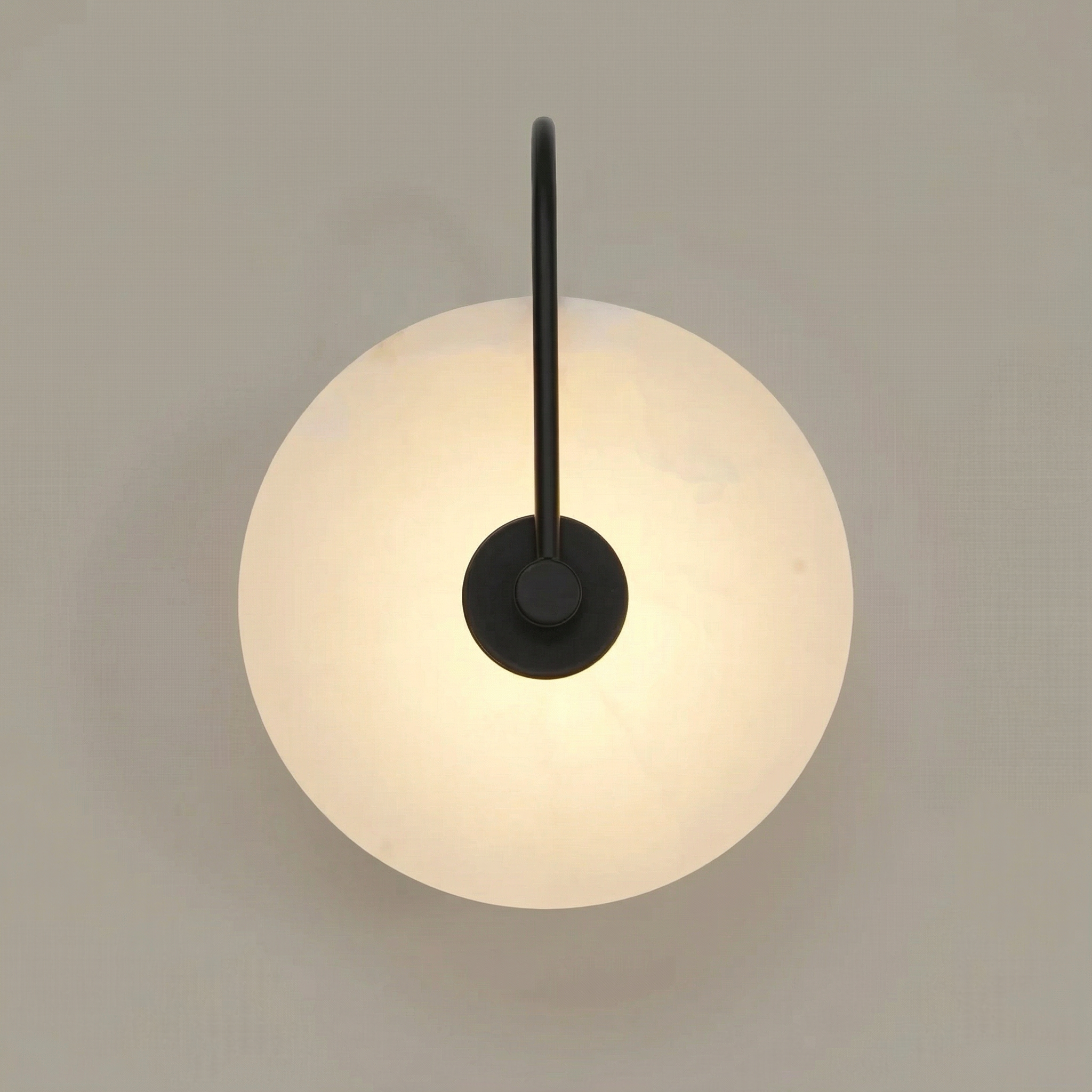 Astra márvány fali lámpa lágy LED fénnyel, modern fali lámpatest meleg hangulathoz