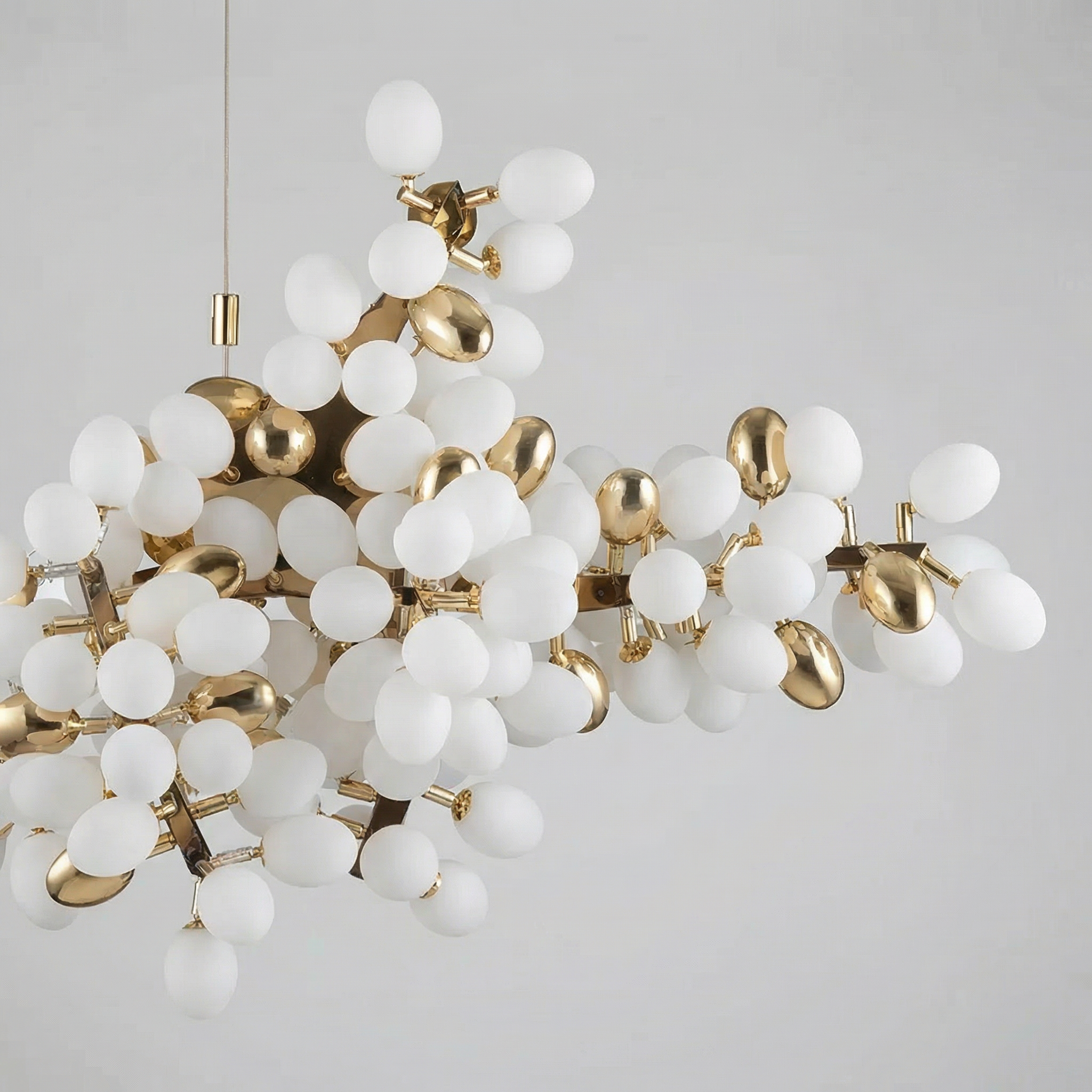 Aurora kristály csillár lámpa állítható magassággal étkezőbe és modern terekbe