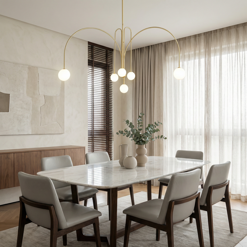 Aurora Crest állítható felfüggesztésű függeszték étkező- és bárterületekre