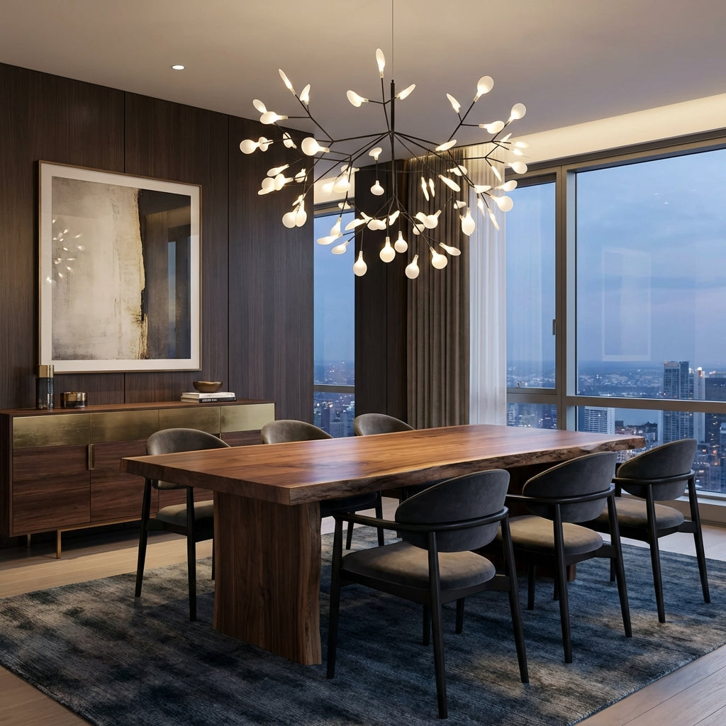 Aurelian elegáns modern étkezői csillár világítás