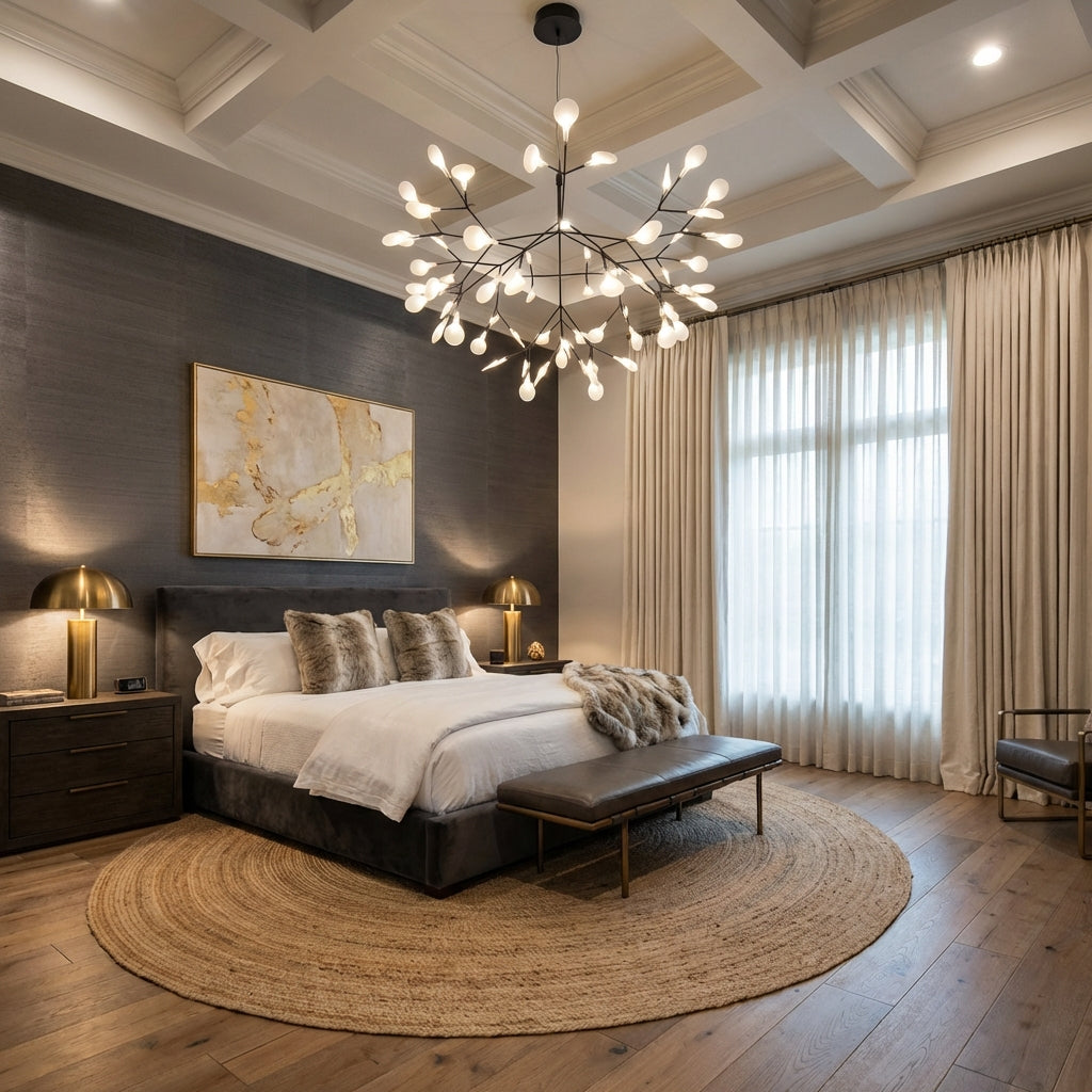 Aurelian elegáns modern étkezői csillár világítás